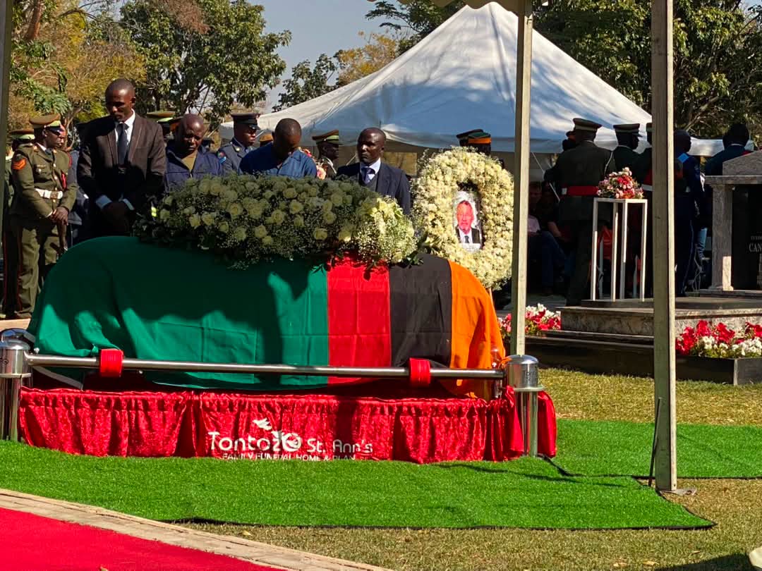 Dr. Guy Scott Laid to Rest as Zambia Bids Farewell After State Funeral