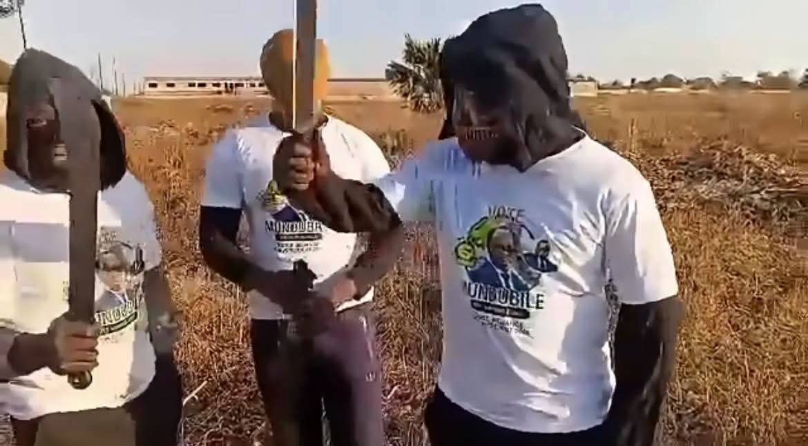Zambia Police Launch Probe Into Viral Video of Masked Men Wielding Machetes