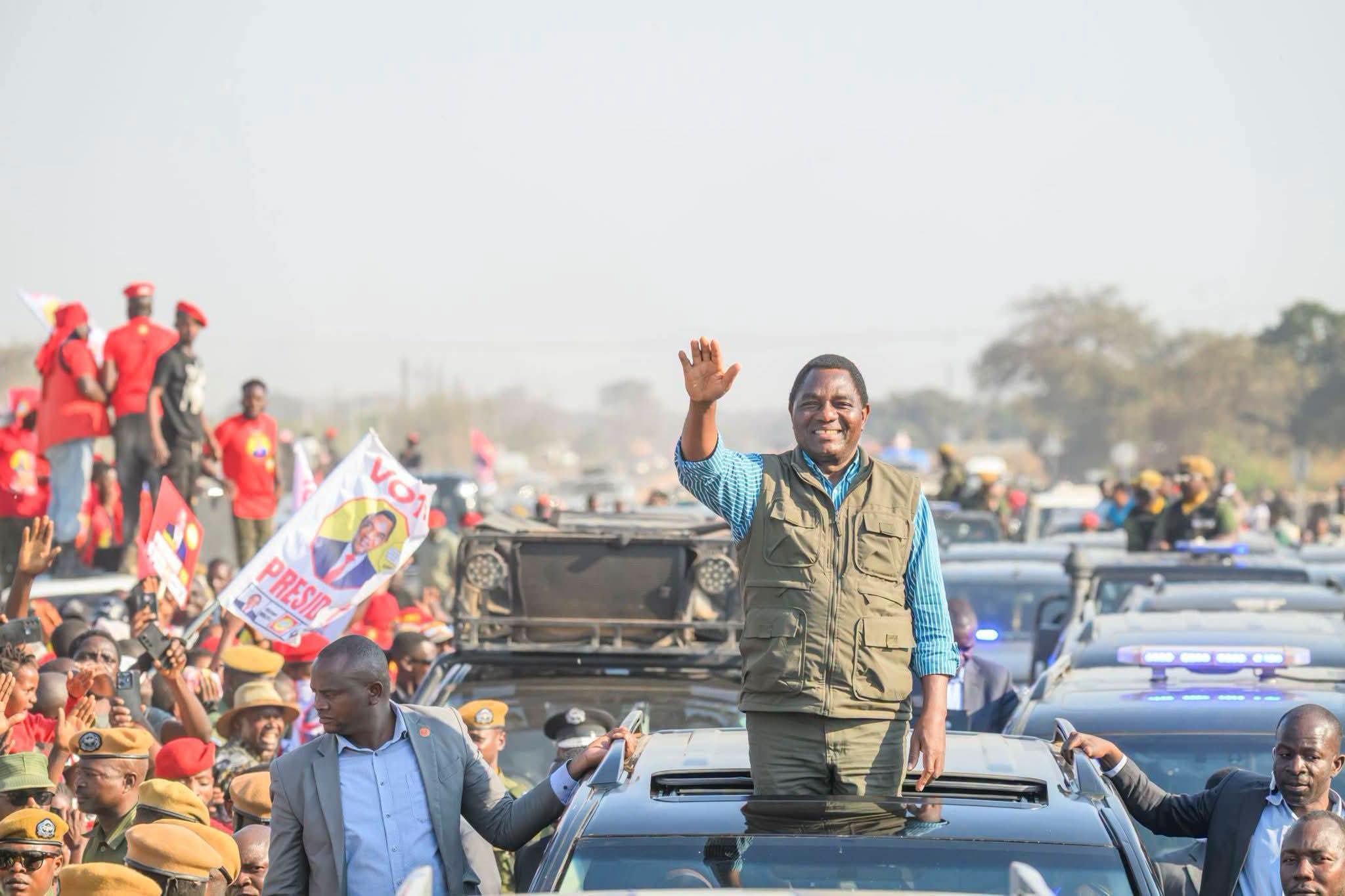 President Hichilema Praises Progress on Lusaka–Ndola Dual Carriageway as Project Reaches 84%