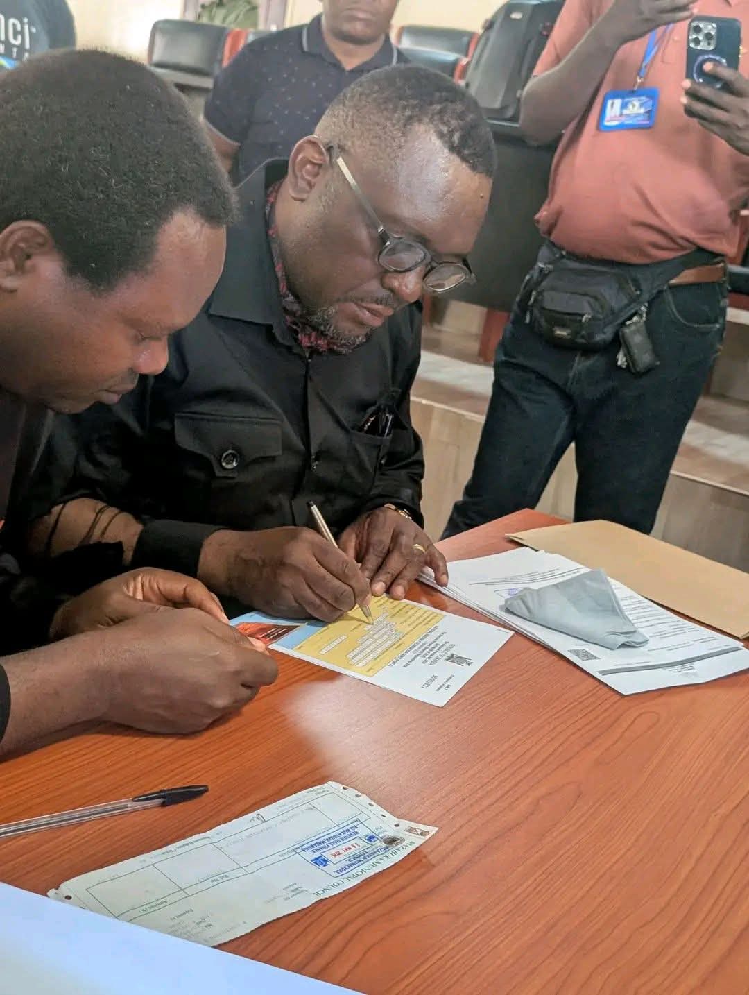 Garry Nkombo Files Independent Nomination Amid Chaotic Scenes at Mazabuka Council