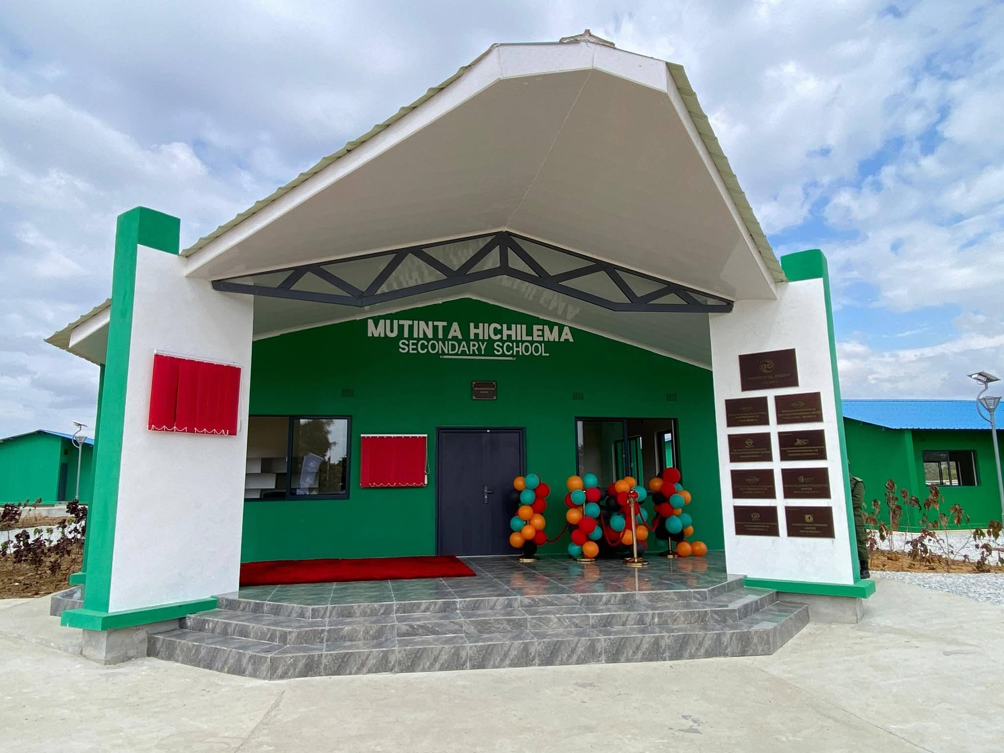 Mutinta Hichilema Secondary School Officially Commissioned In Lusaka West